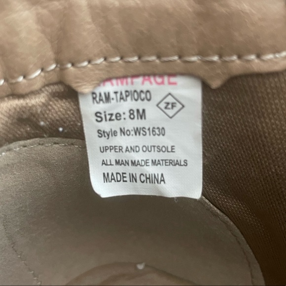 Tan Ankle-Cut Boots - Picture 2 of 5